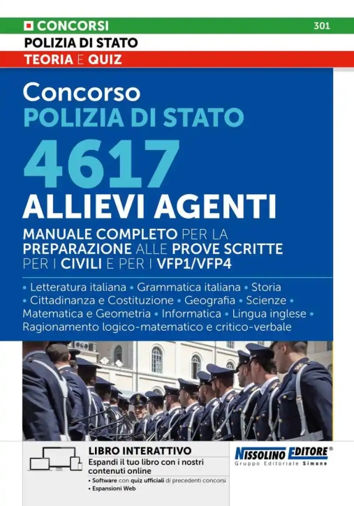 Immagine 0 di Concorso Polizia Stato 4617 Allievi Ag.