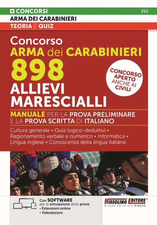 Immagine 0 di 898 Allievi Marescialli Arma Carabinieri