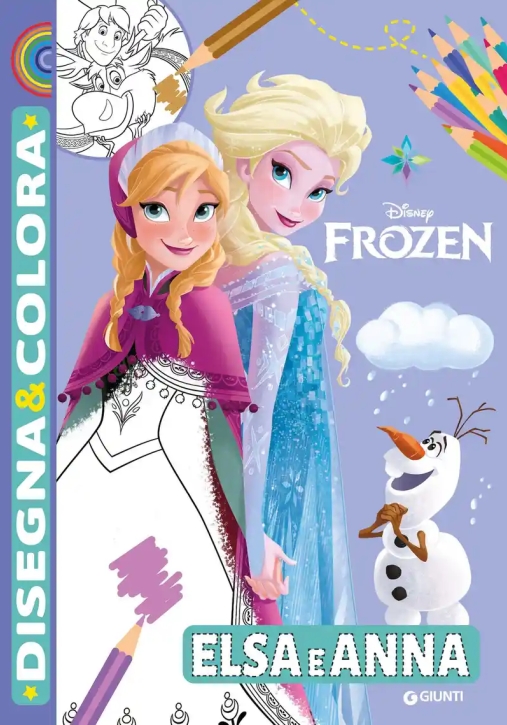 Immagine 0 di Frozen. Disegna E Colora
