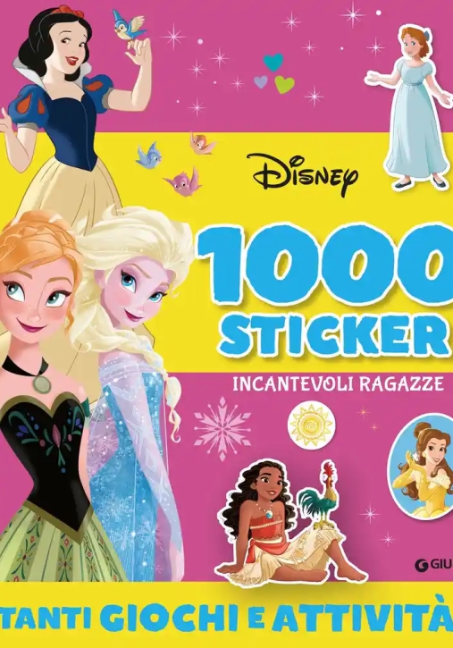 Immagine 0 di Frozen + Principesse. 1000 Stickers