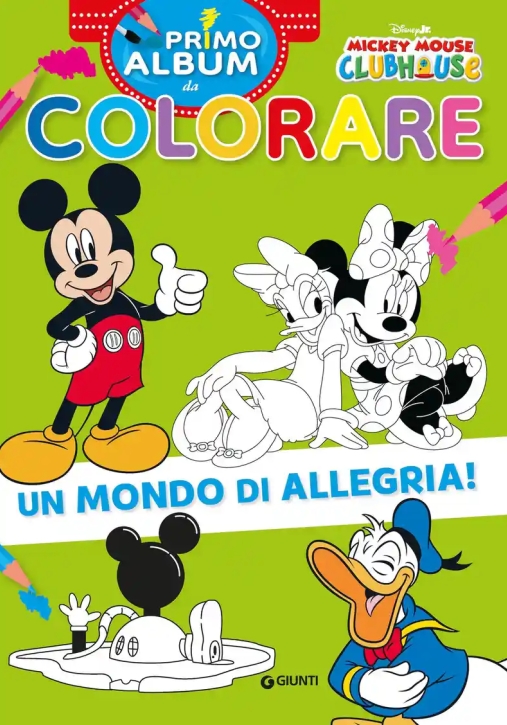 Immagine 0 di Casa Di Topolino. Primo Album Da Colorare (la)