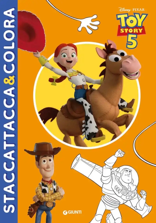 Immagine 0 di Toy Story 5 Staccattacca & Colora