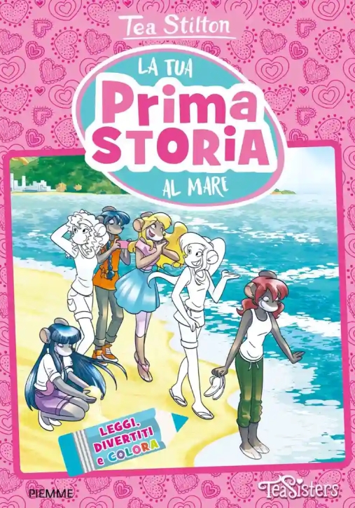 Immagine 0 di Al Mare. La Tua Prima Storia Da Colorare. Giocolibri. Ediz. Illustrata