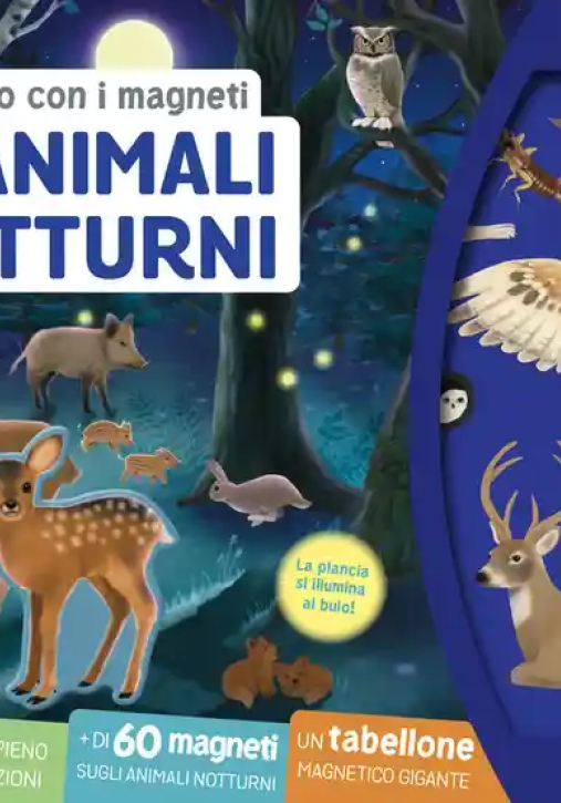 Immagine 0 di Animali Notturni. Imparo Con I Magneti
