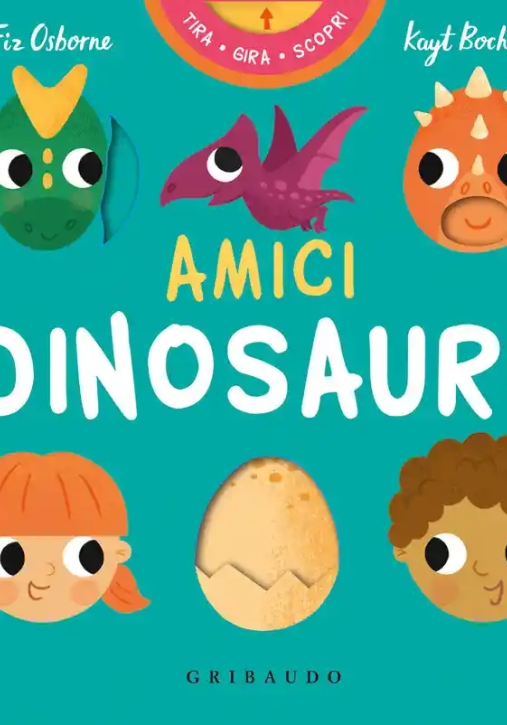 Immagine 0 di Amici Dinosauri. Tira Gira Scopri. Ediz. Illustrata