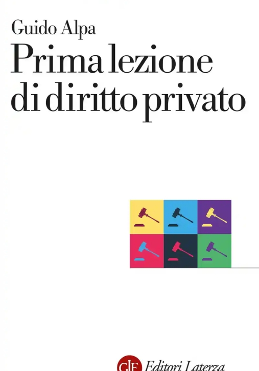 Immagine 0 di Prima Lezione Di Diritto Privato