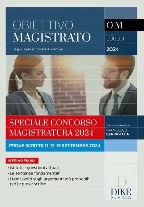 Immagine 0 di Rivista Obiettivo Magistrato 7-2024