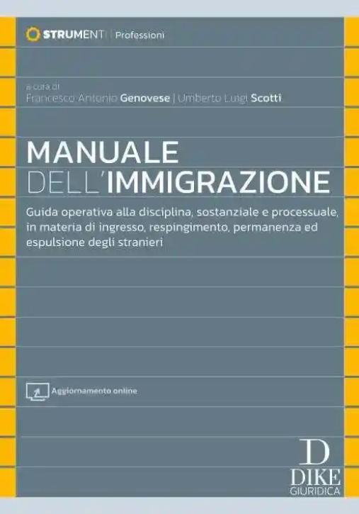 Immagine 0 di Manuale Dell'immigrazione