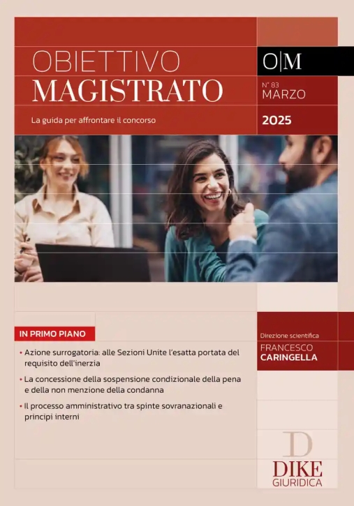 Immagine 0 di Rivista Obiettivo Magistrato 3-2025