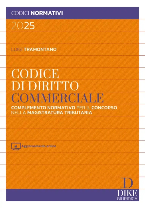 Immagine 0 di Codice Diritto Commerciale 2025 Mag.trib