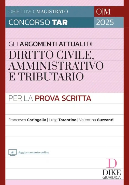 Immagine 0 di Argomenti Attuali Civ.amm.trib.tar 2025