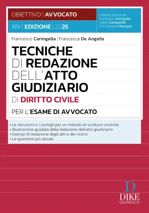 Immagine 0 di Tecniche Redazione Atto Giud.civile 2025