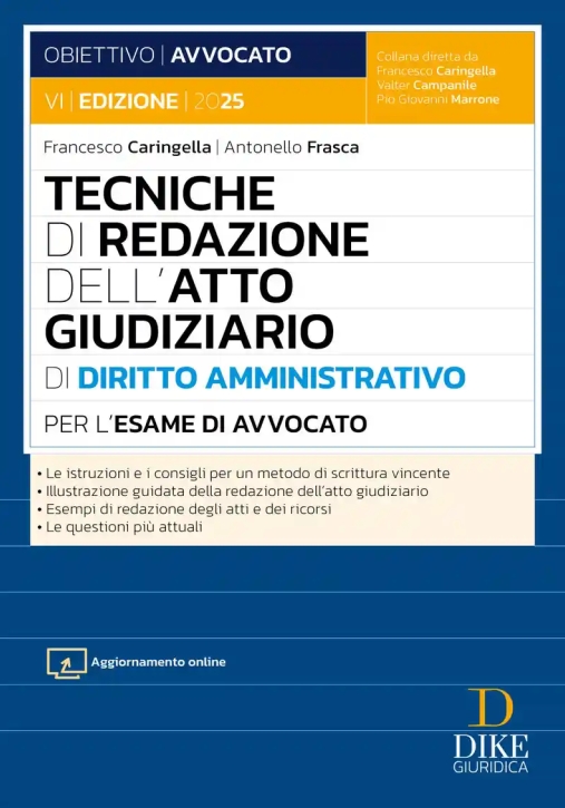 Immagine 0 di Tecniche Redazione Atto Giud.amm.vo 2025