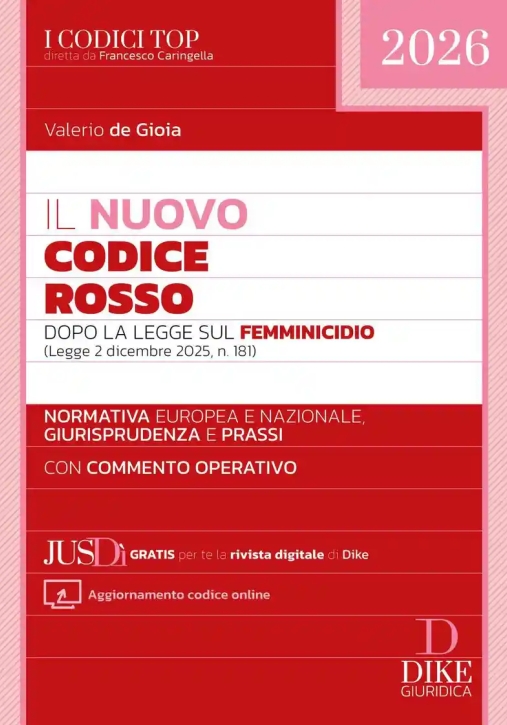 Immagine 0 di Nuovo Codice Rosso Dopo Legge Femminic.