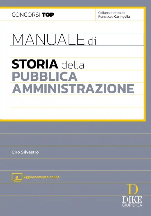Immagine 0 di Manuale Storia Pubblica Amministrazione