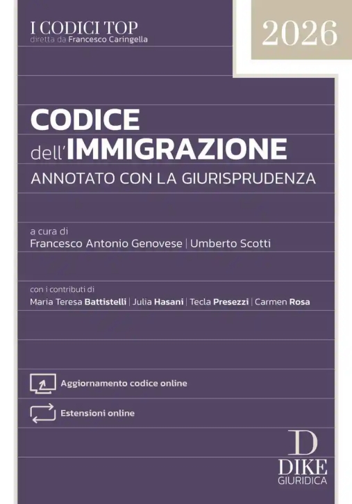 Immagine 0 di Codice Dell'immigrazione - Annotato