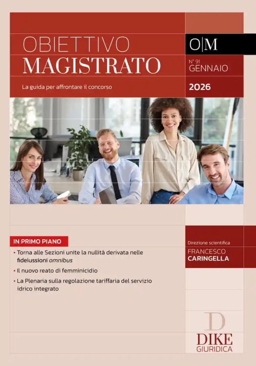 Immagine 0 di Rivista Obiettivo Magistrato 1-2026