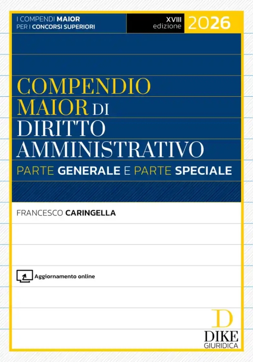 Immagine 0 di Compendio Dir. Amministrativo Major 2026