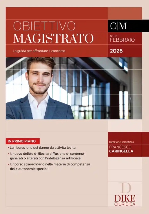 Immagine 0 di Rivista Obiettivo Magistrato 2-2026