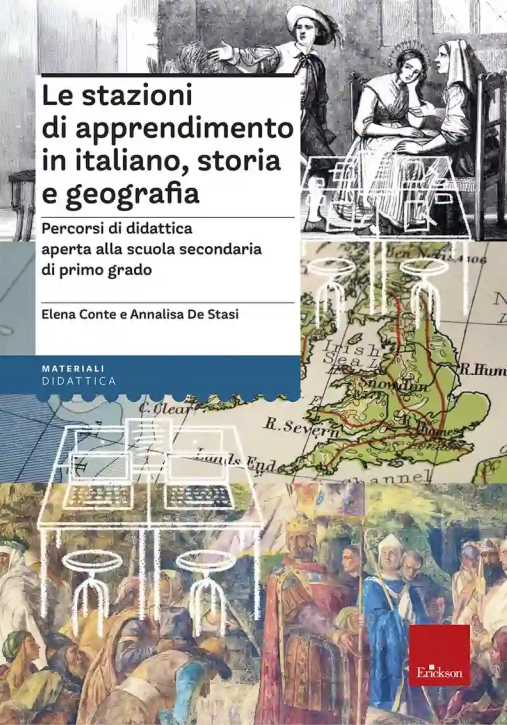Immagine 0 di Stazioni Di Apprendimento In Italiano, Storia E Geografia (le)