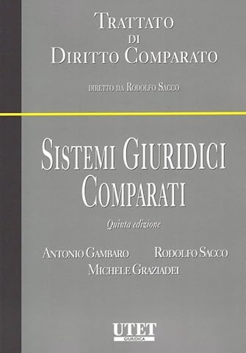 Immagine 0 di Sistemi Giuridici Comparati 5ed.