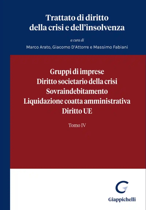Immagine 0 di Trattato Crisi Insolvenza Vol.4 Gruppi