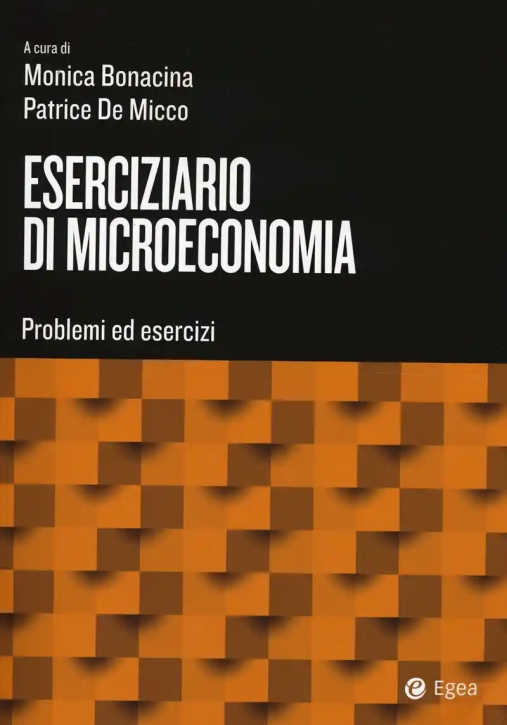 Immagine 0 di Eserciziario Di Microeconomia