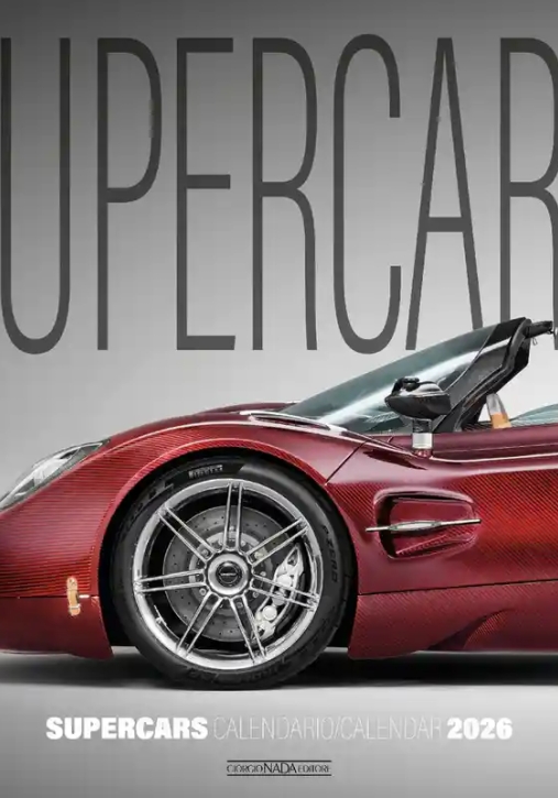 Immagine 0 di Supercars Calendario 2026 (ed. Ita-ing)