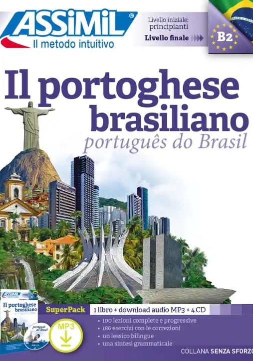 Immagine 0 di Il Portoghese Brasiliano. Con Audio In Download E 4cd