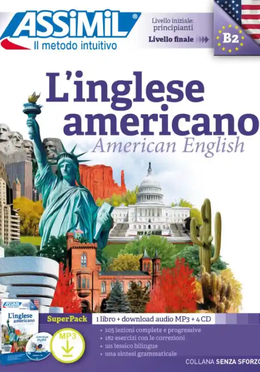 Immagine 0 di L'inglese Americano. Con Audio In Download E 4cd