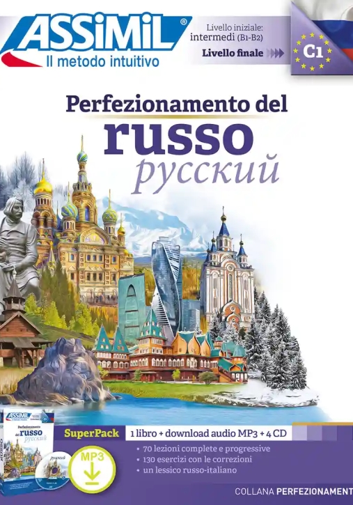 Immagine 0 di Perfezionamento Del Russo. Con Audio In Download E 4cd