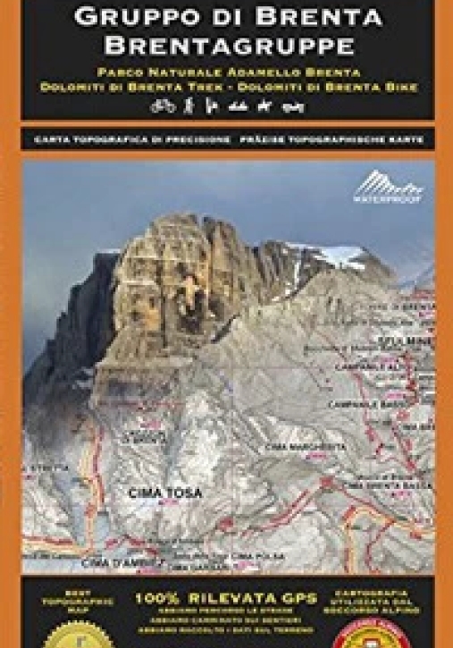 Immagine 0 di Gruppo Di Brenta 1:25.000