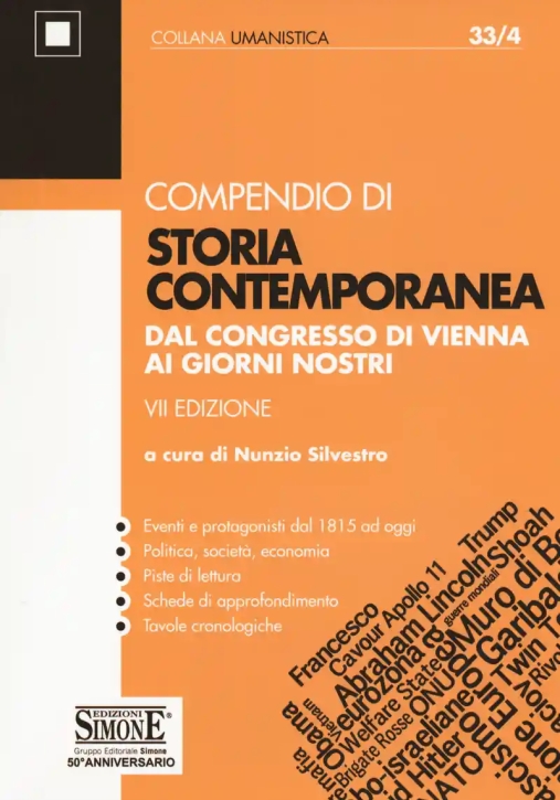 Immagine 0 di 33/4 Compendio Di Storia Contemporanea. Dal Congresso Di Vienna Ai Giorni Nostri