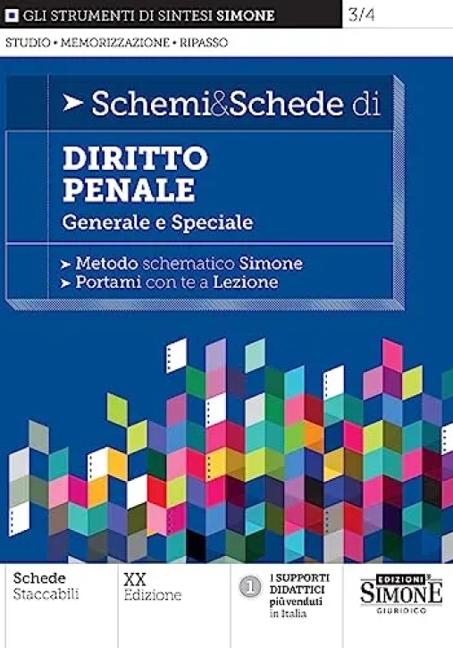 Immagine 0 di Schemi & Schede Diritto Penale 20ed.