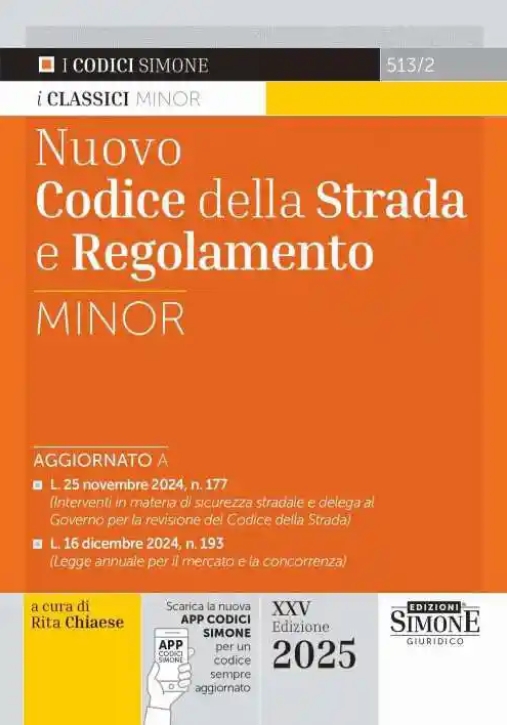 Immagine 0 di Nuovo Codice Strada E Regolam.25ed.2025