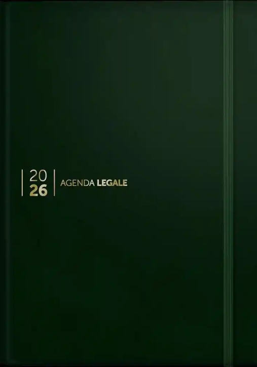 Immagine 0 di Agenda Legale 2026 Skin Dark Green