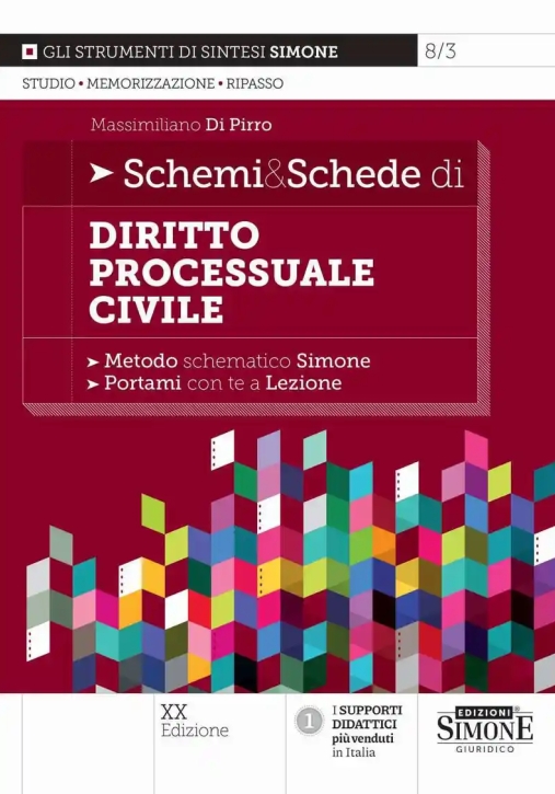 Immagine 0 di Schemi Schede Diritto Process.civile 20e