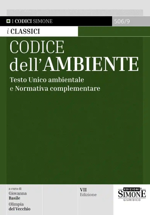 Immagine 0 di Codice Ambiente Minor 2025 7ed.