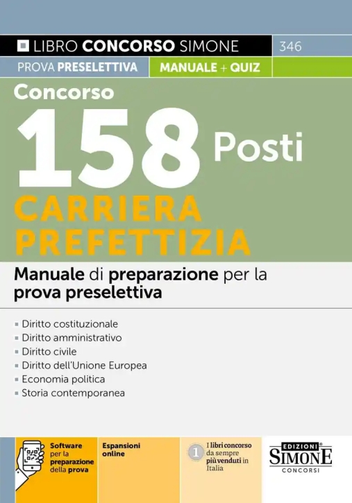 Immagine 0 di 158 Posti Carriera Prefettizia 2025
