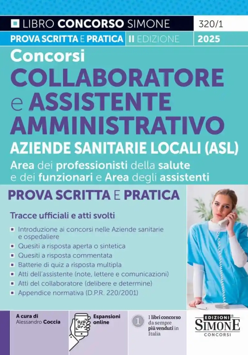 Immagine 0 di Collaboratore Assistente Amm.vo Asl 2025