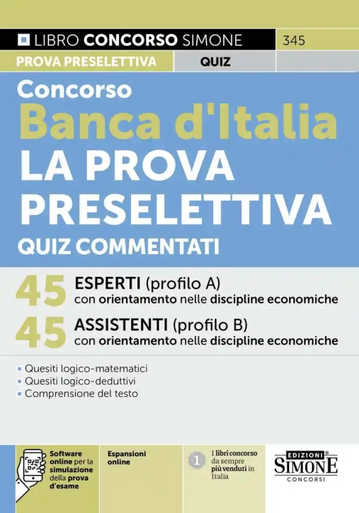 Immagine 0 di 45 Assistenti - Banca D'italia - Prova Preselettiva