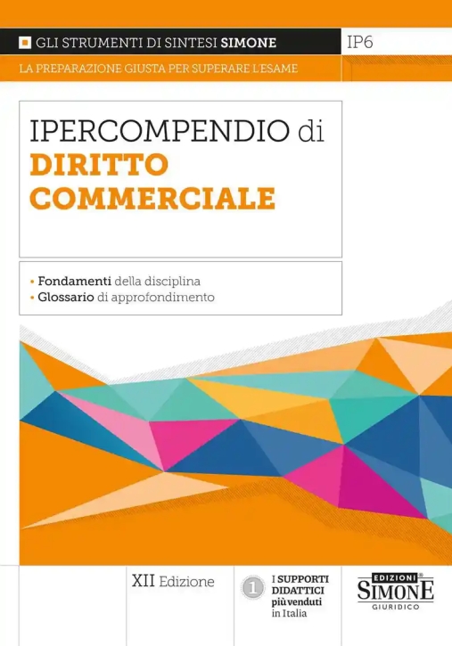 Immagine 0 di Ipercompendio - Diritto Commerciale 7ed