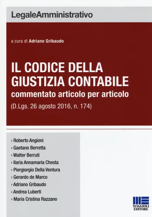 Immagine 0 di Codice Giustizia Contabile