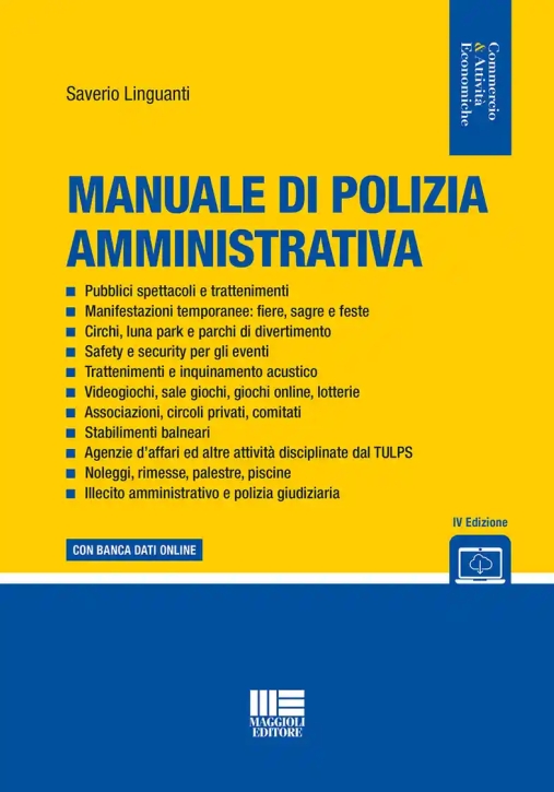Immagine 0 di Manuale Polizia Amministrativa 4ed.