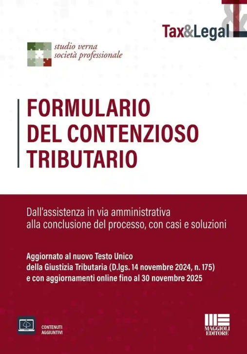 Immagine 0 di Formulario Contenzioso Tributario 2ed.