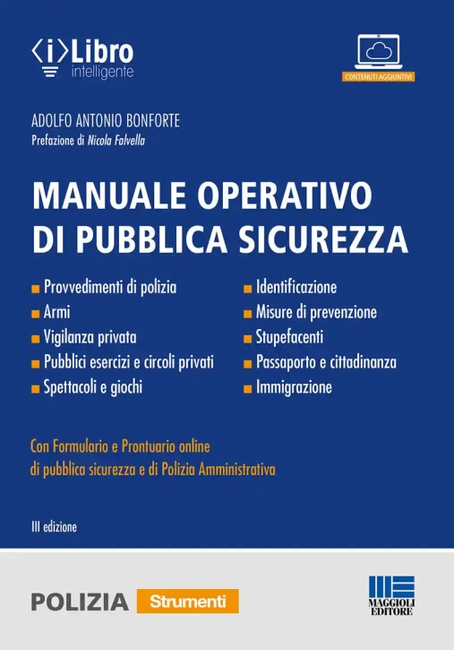 Immagine 0 di Manuale Operativo Pubblica Sicurezza 3ed