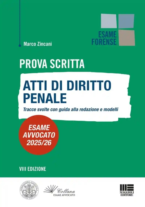 Immagine 0 di Atti Diritto Penale 2025 8ed. Avvocato