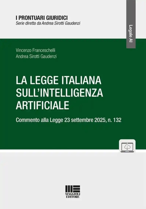 Immagine 0 di Legge Italiana Intelligenza Artificiale