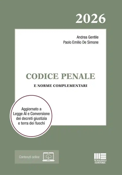 Immagine 0 di Codice Penale E Leggi Complementari