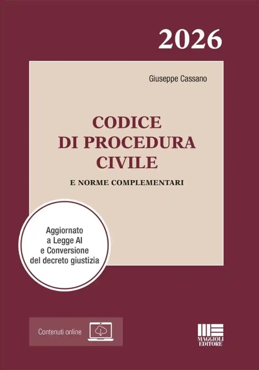 Immagine 0 di Codice Di Procedura Civile E Leggi Complementari
